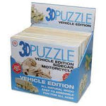3D WOODEN VEHICLE PUZZLE (ASSORTED)