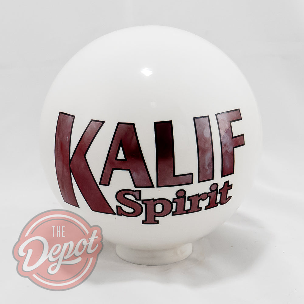 Bowser Globe (Round Opal) - Kalif Red